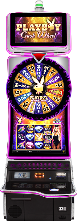Playboy Cash Wheel Cabinet